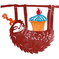 Cupcake Sloth